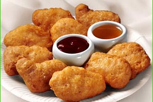 Avert your gaze. Only the pure of heart can look upon the McNuggets without going insane.