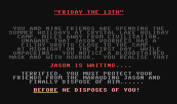 Damn that Jason, he's always messing up my 'hoildays'.